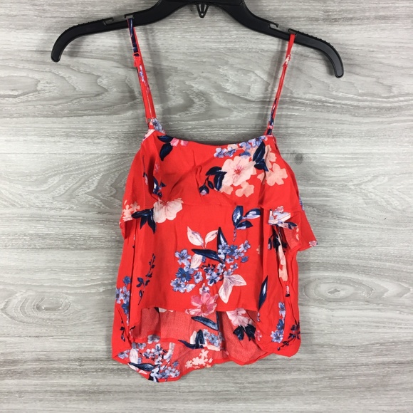 cupcakes and cashmere Berkely Floral Ruffle Tank - Picture 3 of 5